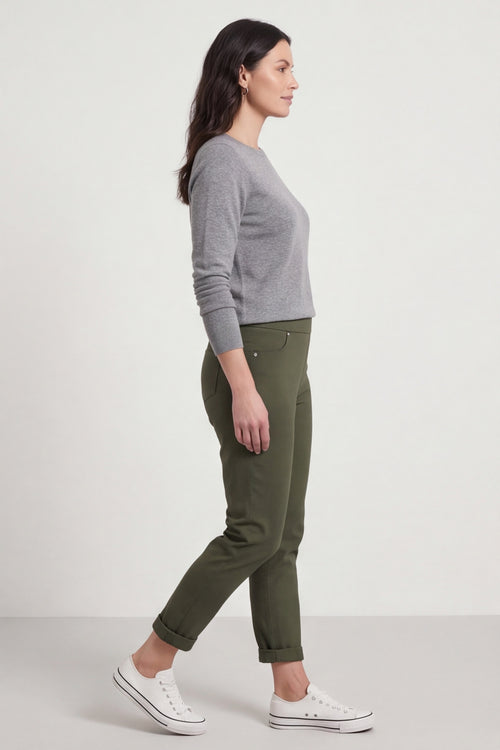 Lorinda Trousers Khaki – image 1 of 3