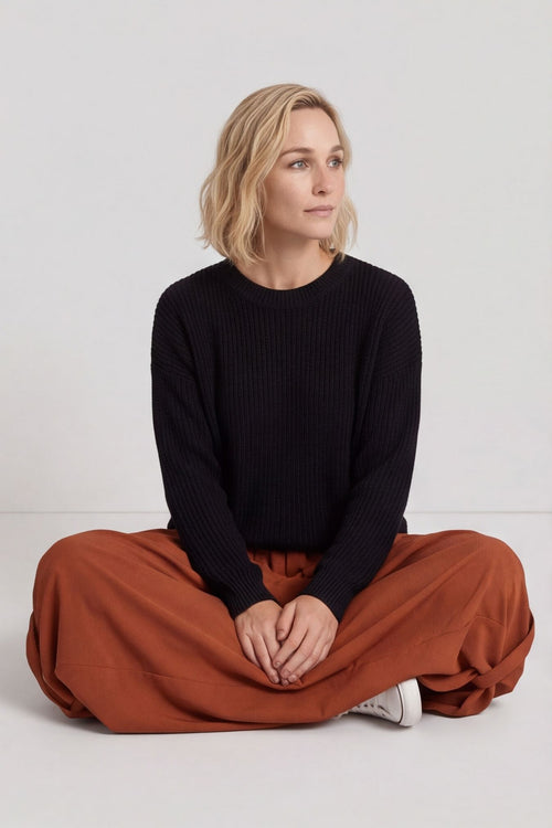 Lavone Cotton Skirt Burnt Orange – image 1 of 6