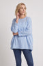 Dianne Cotton Top Light Blue – image 1 of 6