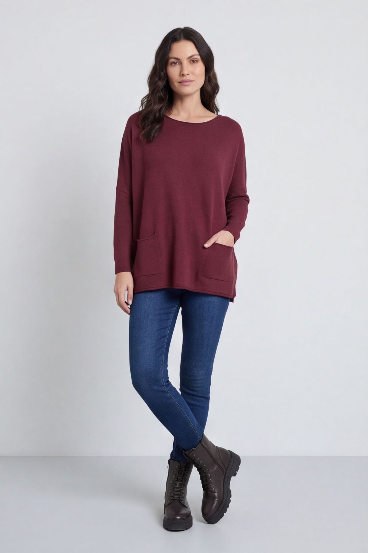 Fern Pocket Knitted Jumper – image 1 of 5