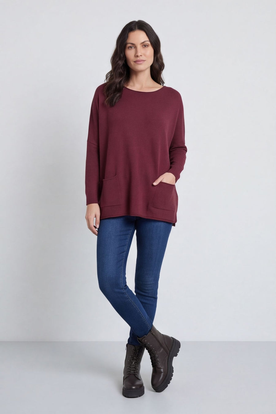 Fern Pocket Knitted Jumper – image 1 of 5