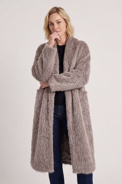 Stevie Soft Brushed Longline Jacket – image 1 of 6