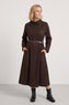 Eudora Belted Dress Cocoa – image 1 of 6