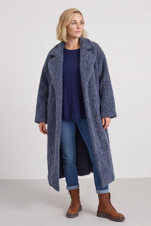 Stefania Coat Dark Blue – image 1 of 5