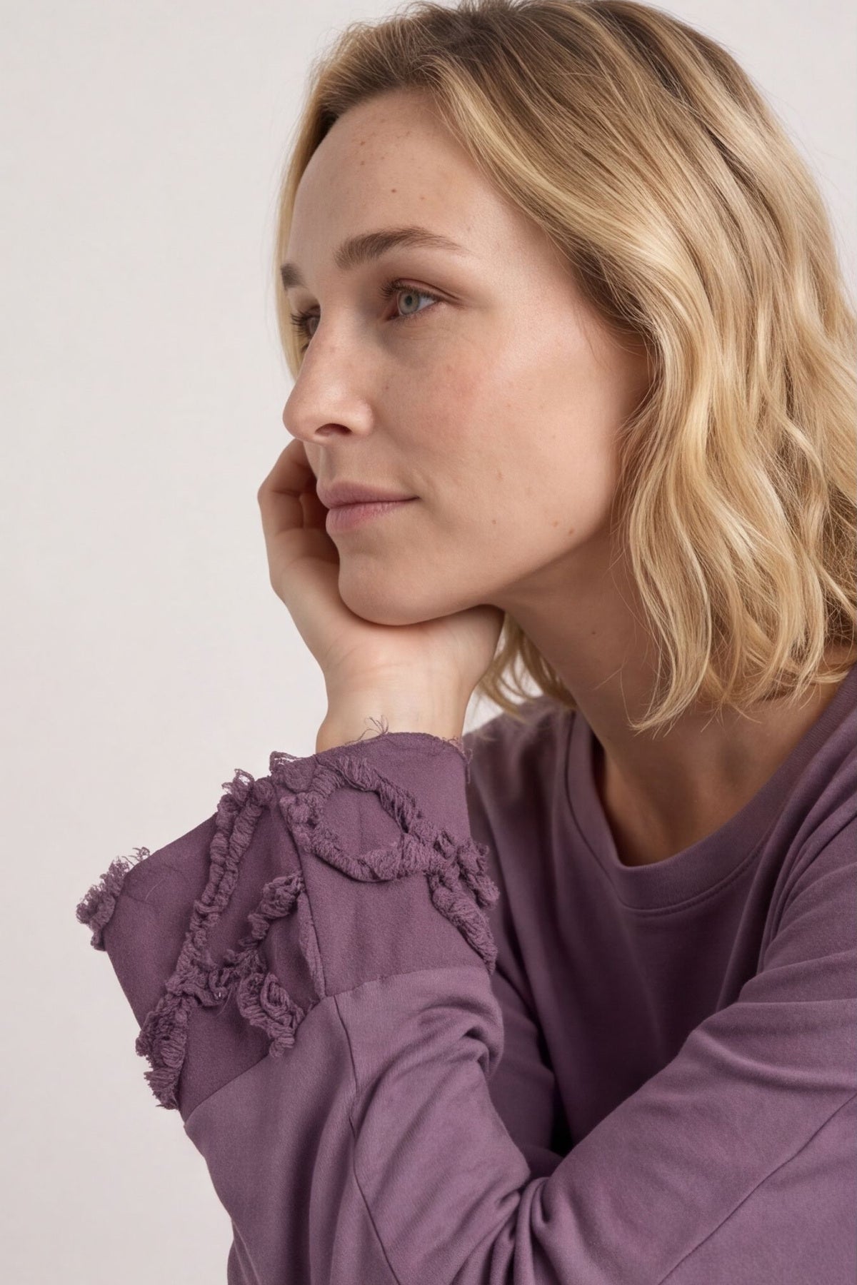 Nitara Cotton Top Purple – image 1 of 5