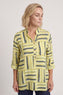 Glenna Pattern Cotton Top Yellow – image 1 of 5