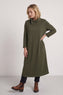 Wanda Zip Polo Cotton Dress Khaki – image 1 of 6