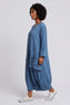 Sharon Pocket Cotton Dress Blue – image 1 of 5