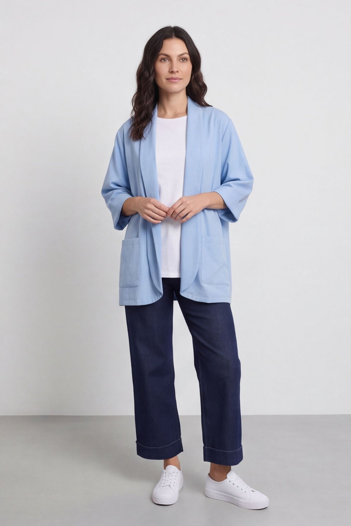 Karissa Jacket Powder Blue – image 1 of 5