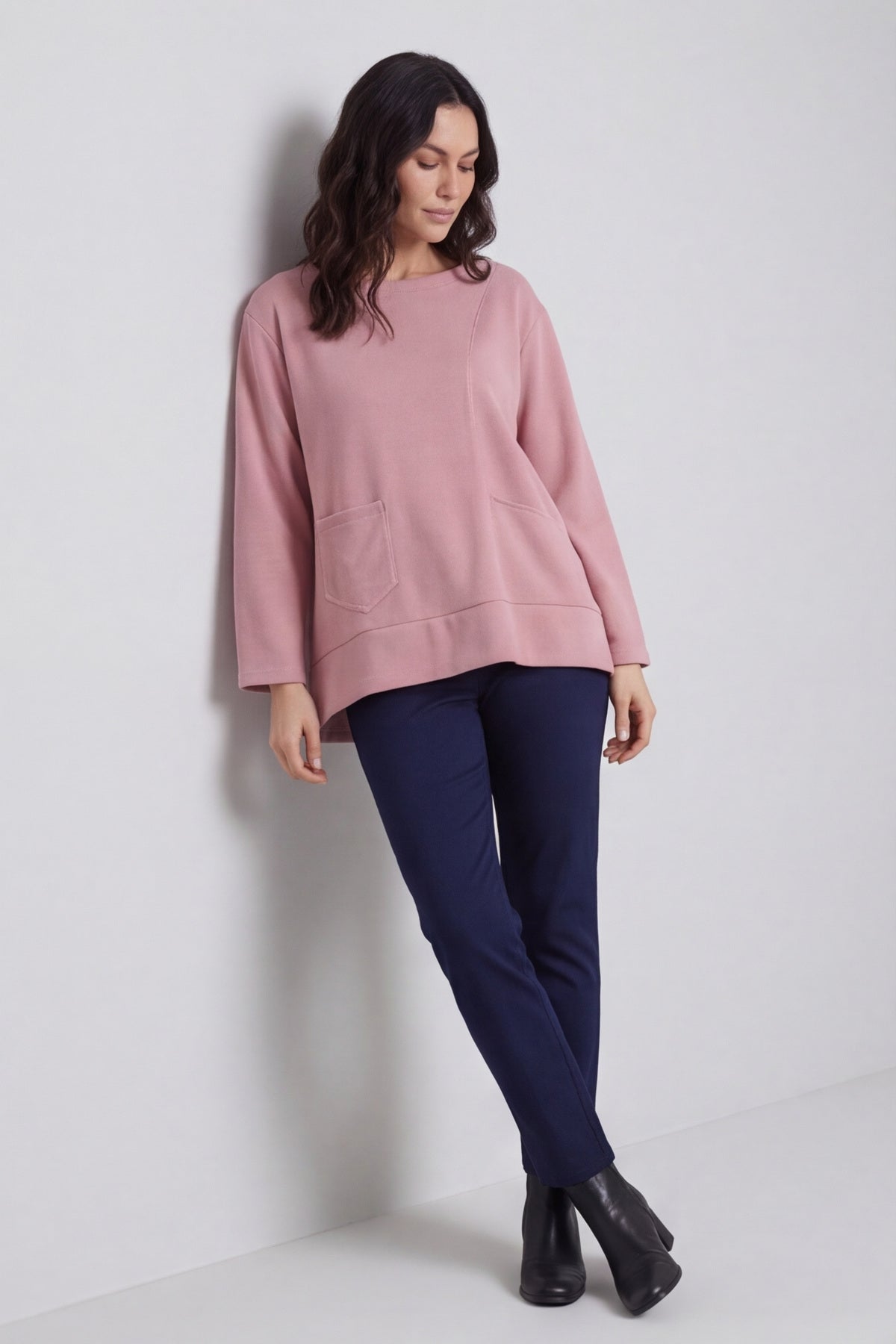 Codie Wool Top Pink – image 1 of 5