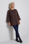 Corina Sweatshirt Cocoa – image 1 of 6