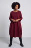 Minnie Seam Detail Cotton Tunic Wine – image 1 of 6