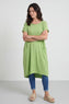 Clara Cotton Dress Green – image 1 of 6