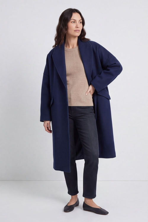 Helen Coat Navy – image 1 of 6
