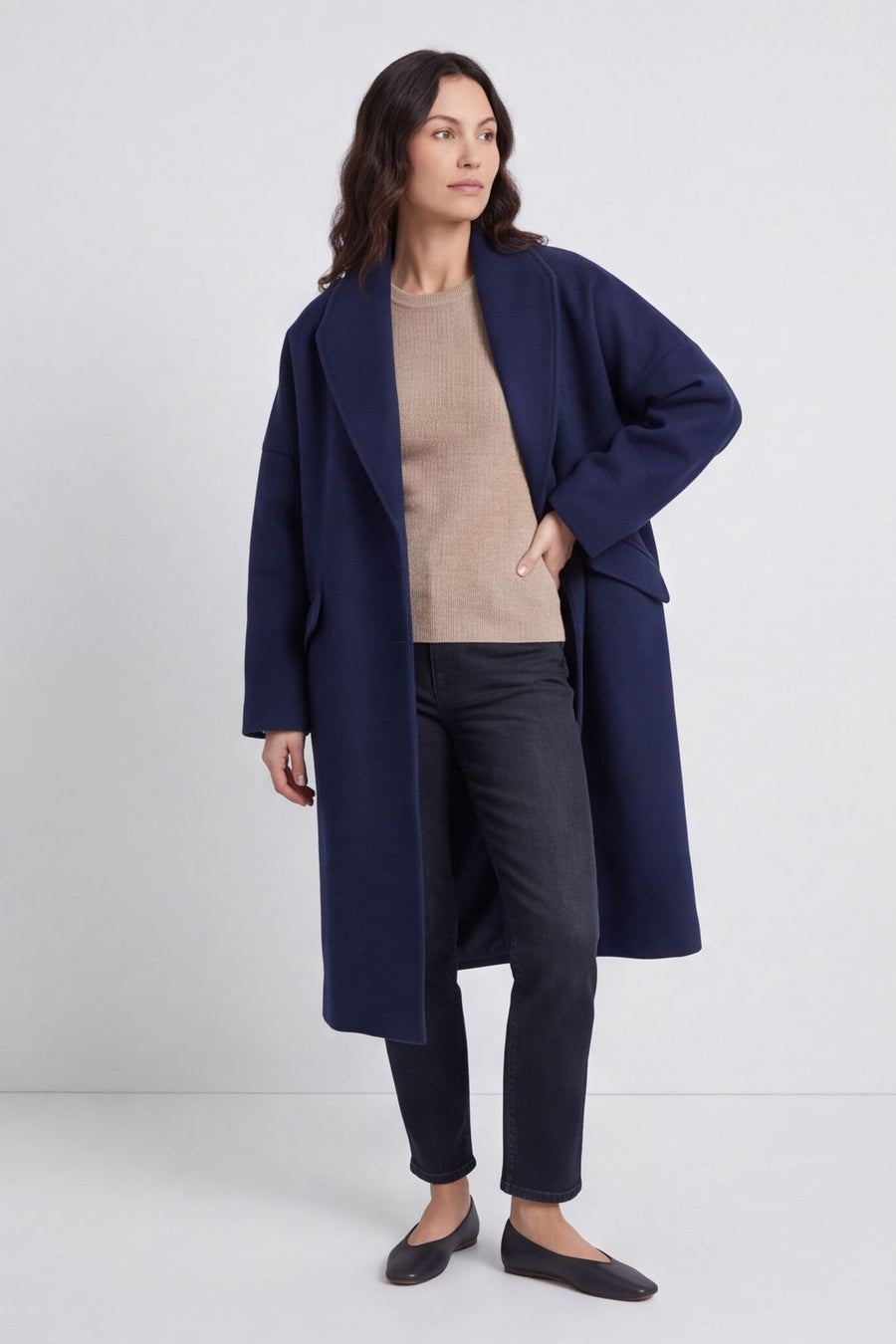 Helen Coat Navy – image 1 of 6