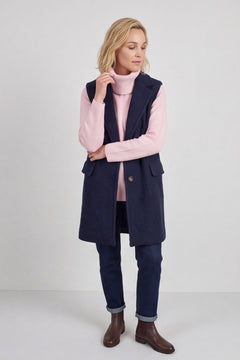 Nori Boucle Gilet Navy – image 1 of 5