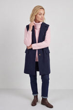 Nori Boucle Gilet Navy Navy - Nori Boucle Gilet Navy – image 1 of 5