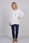 Amber Cotton Top White – image 1 of 6