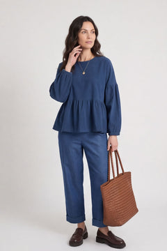 Bella Needlecord Tiered Top – image 1 of 6