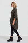 Carleen Batwing Cotton Jacket Khaki – image 1 of 4