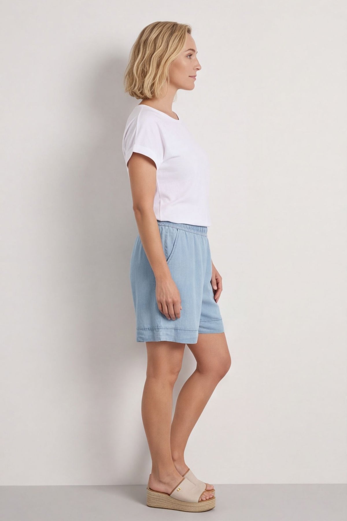 Rosemary Denim Shorts Light Denim – image 1 of 6