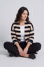 Lizzie Stripped Longline Cardigan – image 1 of 6