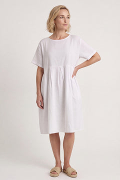 Zouch Linen Cap Sleeve Dress – image 1 of 6