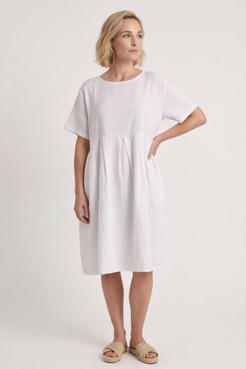 Zouch Linen Cap Sleeve Dress – image 1 of 6