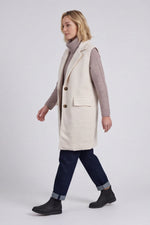 Nori Boucle Gilet Nutmeg Nutmeg - Nori Boucle Gilet Nutmeg – image 1 of 6