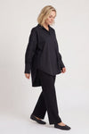 Natalie Cotton Shirt Black – image 1 of 6