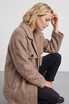 Chrysanta Coat Camel – image 1 of 6