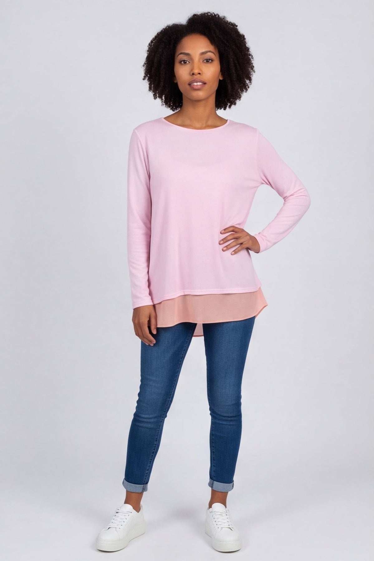 Bow Back Top Pink – image 1 of 6