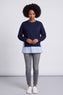 Gail Layer Detail Top Navy – image 1 of 6