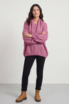 Baylin Scarf Knitted Jumper Pink – image 1 of 6
