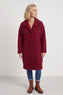 Chrysanta Coat Wine – image 1 of 6