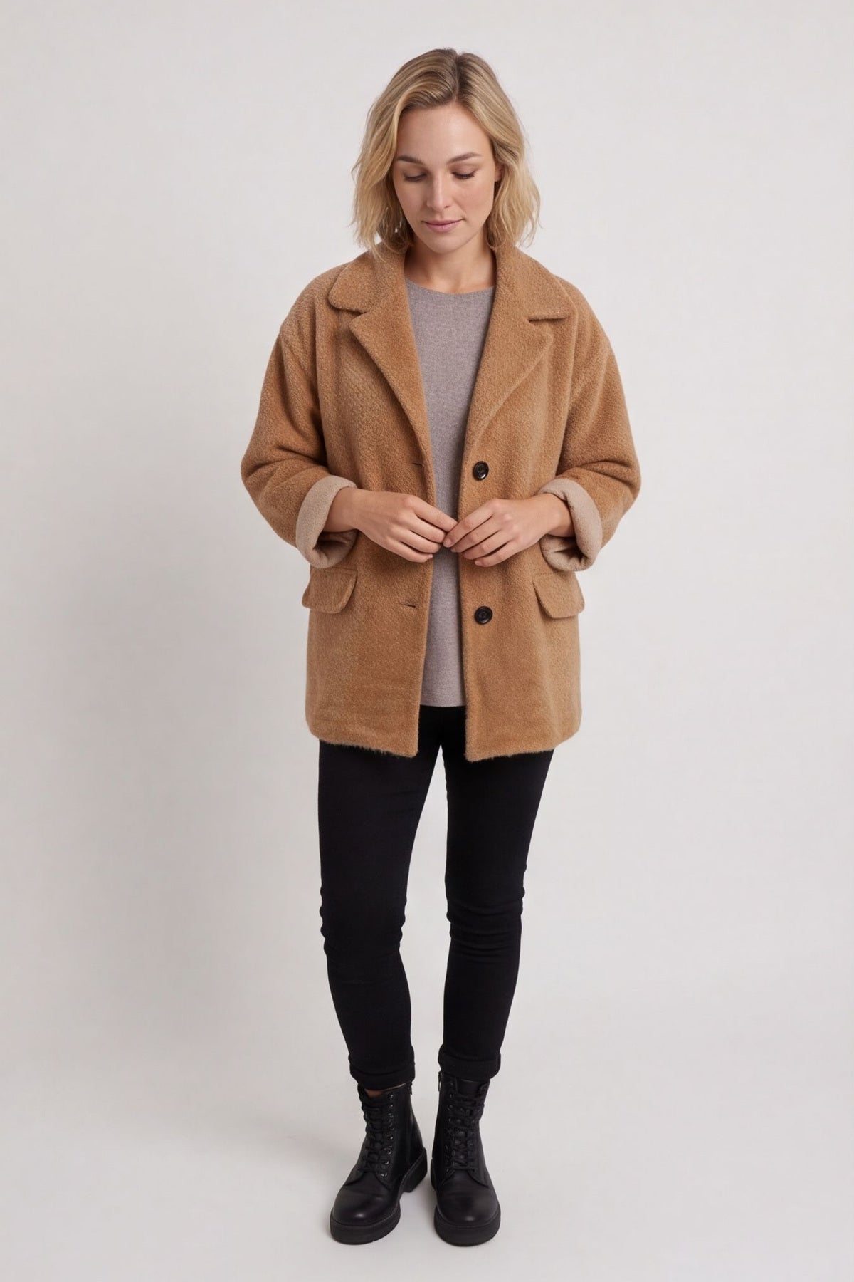 Zena Jacket Camel – image 1 of 6