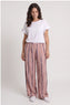 Chelle Stripe Linen Trousers Pink – image 1 of 4