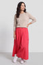 Myrna Cotton Skirt Fuchsia – image 1 of 5