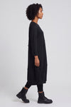 Minnie Seam Detail Cotton Tunic Black – image 1 of 6
