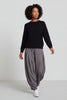 Clarinda Cotton Harem Trousers Mid Grey – image 1 of 6