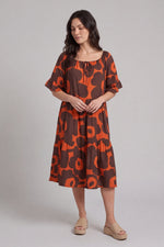 Maeve Print Dress Orange - Maeve Print Dress – image 1 of 5