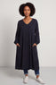 Eliza Cotton Dress Navy – image 1 of 6