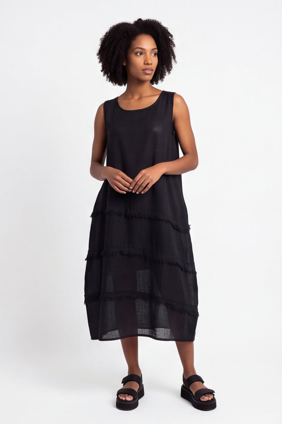 Alessia Cotton Swing Dress – image 1 of 6