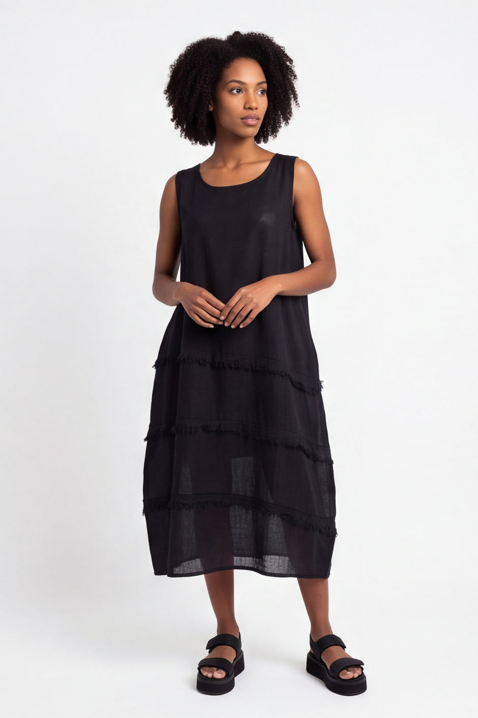 Alessia Cotton Swing Dress – image 1 of 6
