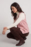 Maryam Linen Waistcoat Pink – image 1 of 6
