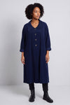 Amina Needlecord Dress Navy – image 1 of 6