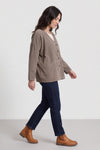 Kristen Needlecord Jacket Mocha – image 1 of 6