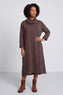 Maris Snood Cotton Dress Cocoa – image 1 of 5