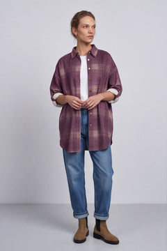 Calla Print Over Shirt – image 1 of 6