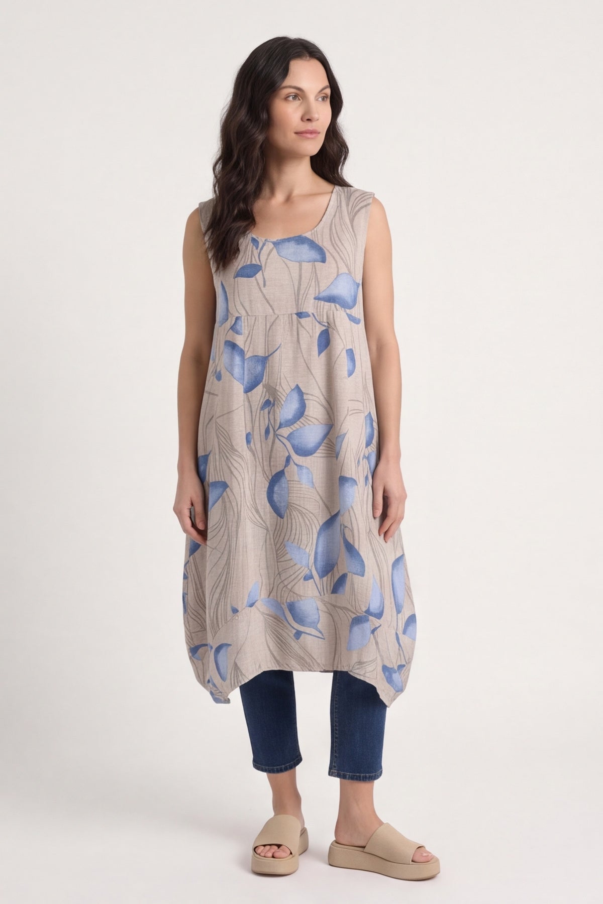 CARRIE Dress STONE – image 1 of 6